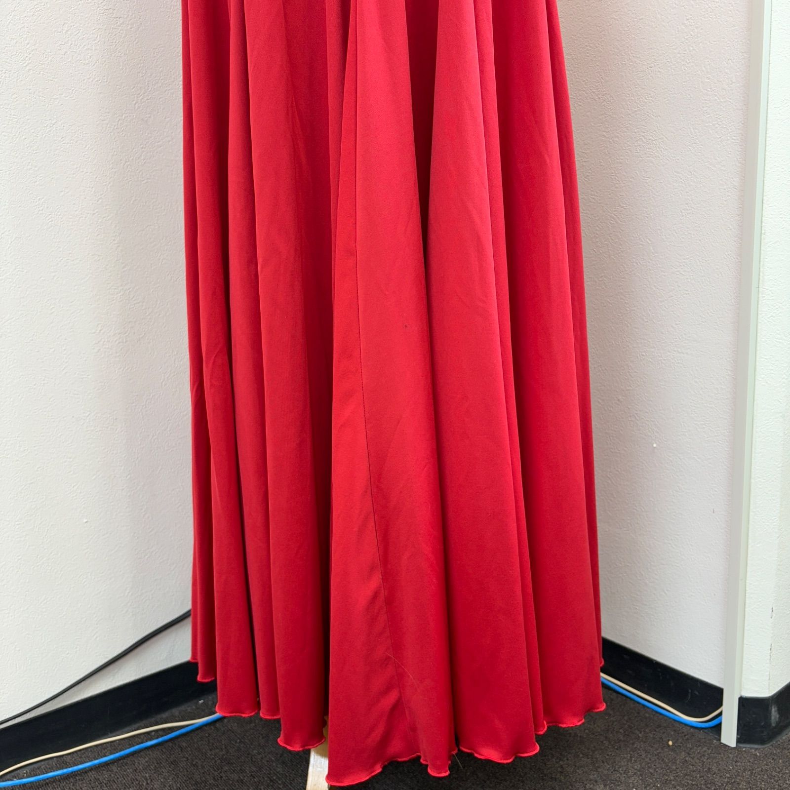  CANDELA フラメンコ衣装 ワンピース レッド ドレス フラメンコ