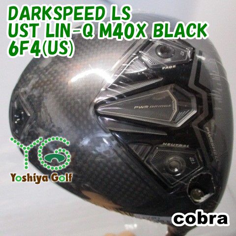 ドライバー コブラ DARKSPEED LS UST LIN-Q M40X BLACK 6F4 US S 9 138142