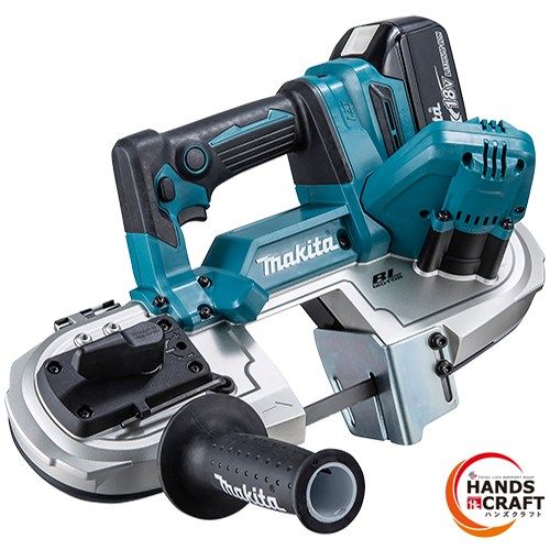 マキタ makita 充電式ポータブルバンドソー PB183DRGX 最大切断能力66mm BL1860Bバッテリ×2 充電器 ソーブレード付 純正