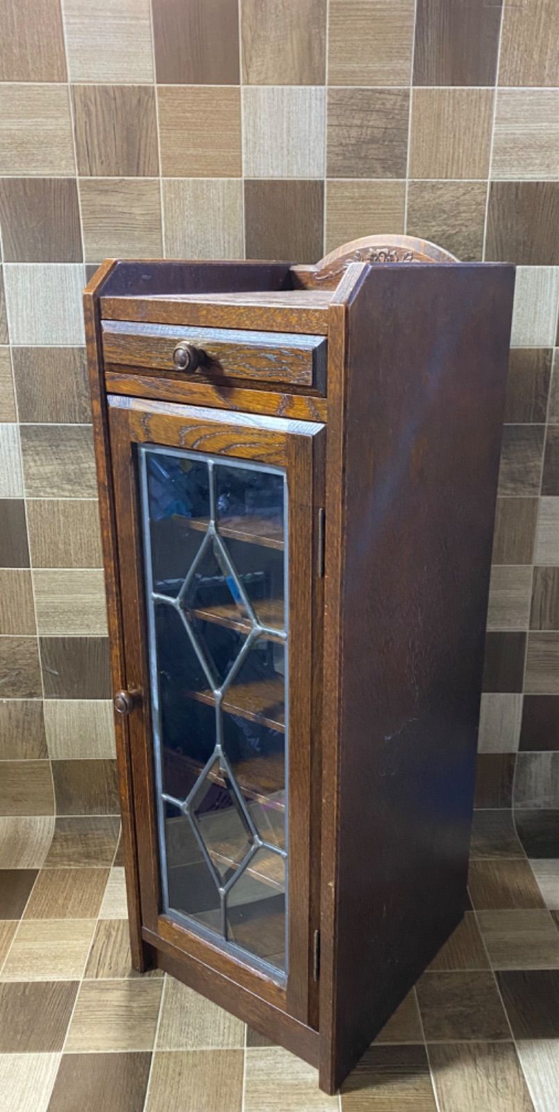 三越家具 スリム棚 ブルージュ カントリーハウス キャビネット 木製