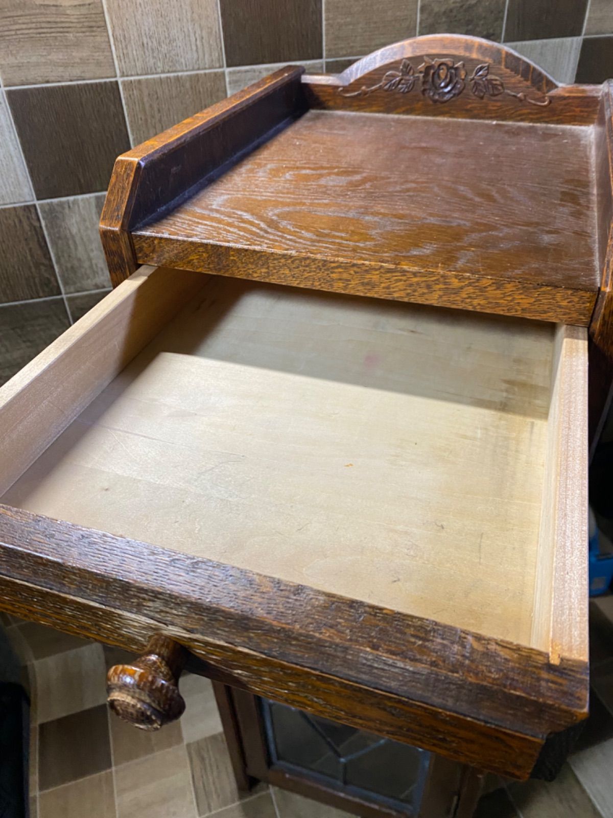 三越家具 スリム棚 ブルージュ カントリーハウス キャビネット 木製