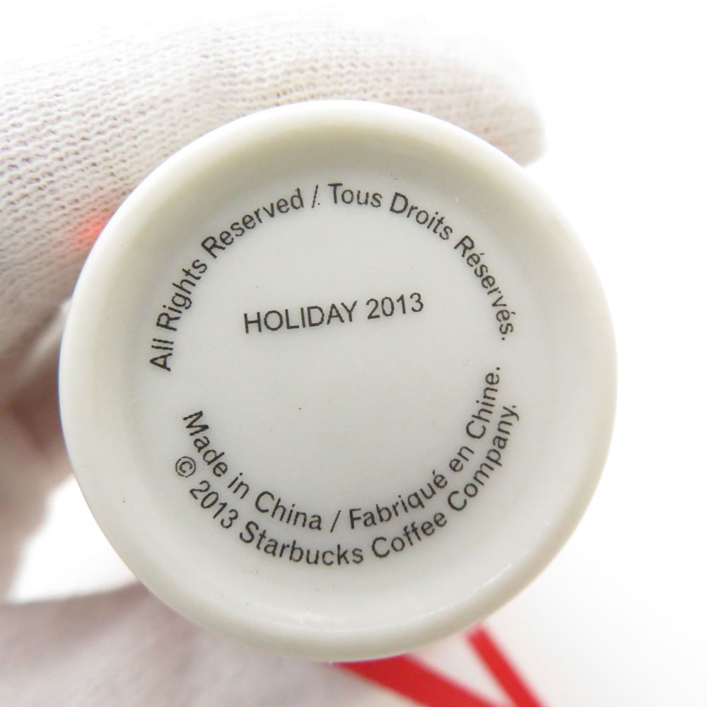 スターバックス　クリスマスオーナメント　スワロフスキー　海外限定 未使用 STARBUCKS スターバックス 2013年ホリデー スワロフスキー