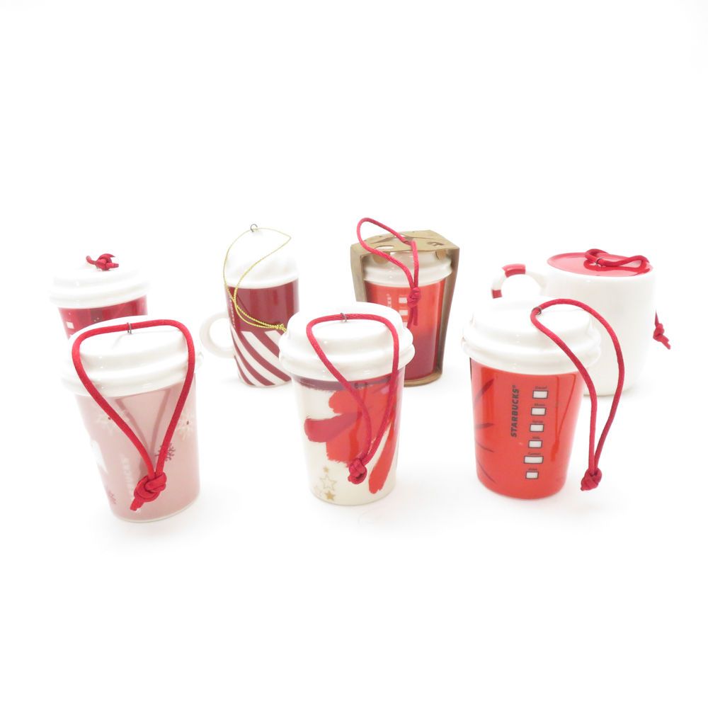 STARBUCKS ホリデー クリスマス オーナメントセット スターバックス ホリデー 2022 オーナメント 4種セット 新品 未使用