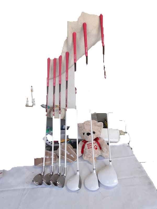 レディース ゴルフクラブセット 7本 ROOSEVELT TEDDY BEAR｜ドライバー FW アイアン 7 9 P S ｜