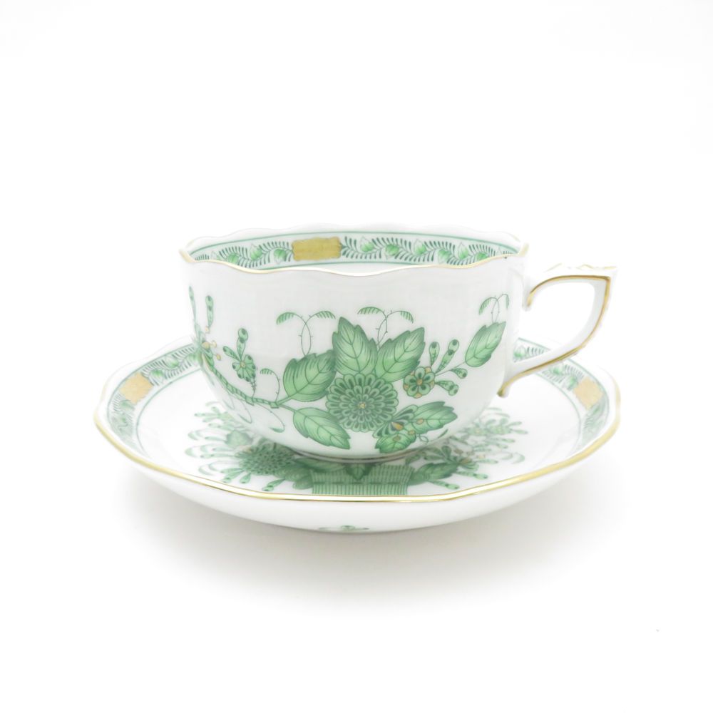 Herend ヘレンド インドの華 FV 724 ティーカップ&ソーサー SY13442J1