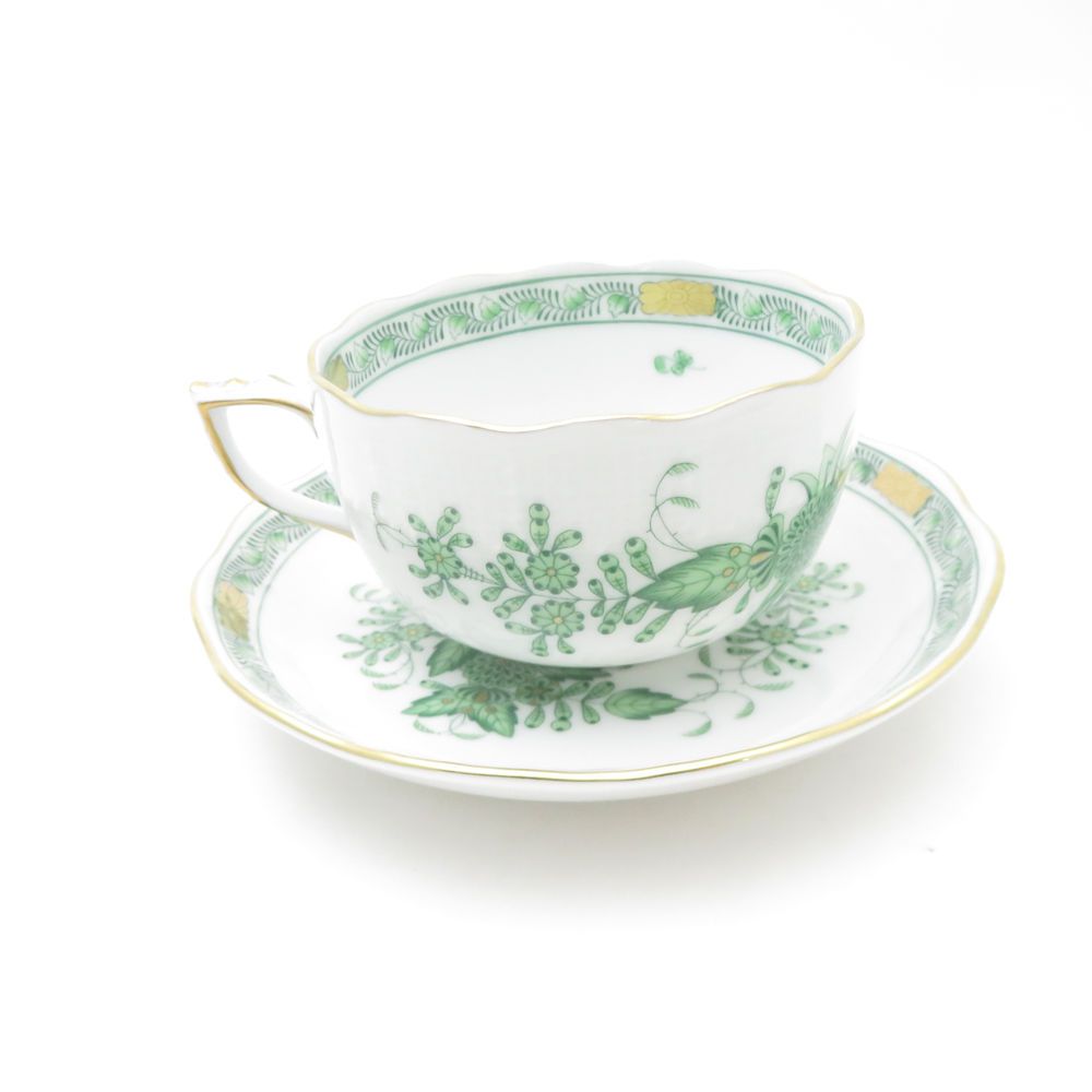 Herend ヘレンド インドの華 FV 724 ティーカップ＆ソーサー SY13442J1