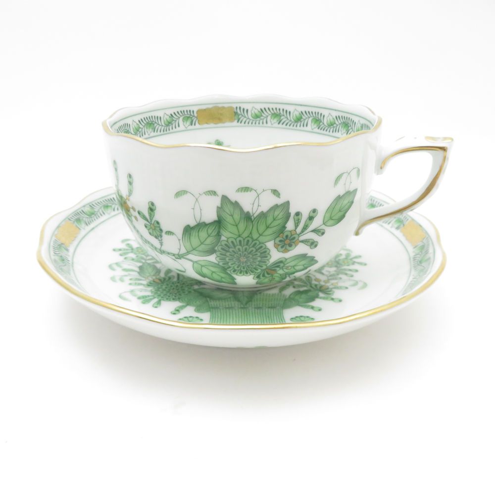 Herend ヘレンド インドの華 FV 724 ティーカップ＆ソーサー SY13441J1