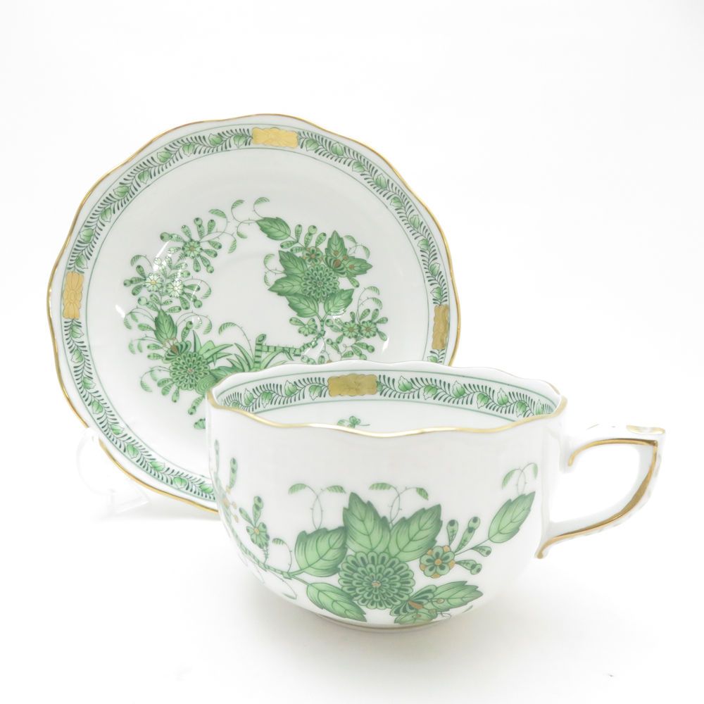 Herend ヘレンド インドの華 FV 724 ティーカップ＆ソーサー SY13441J1