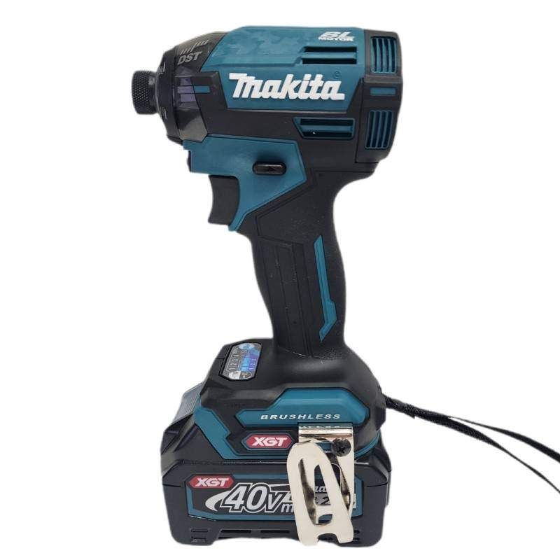 makita マキタ 充電式インパクトドライバ TD002GRDX 40Vmax ブルー バッテリー BL4025 2個 充電器 DC40RA 32511K193