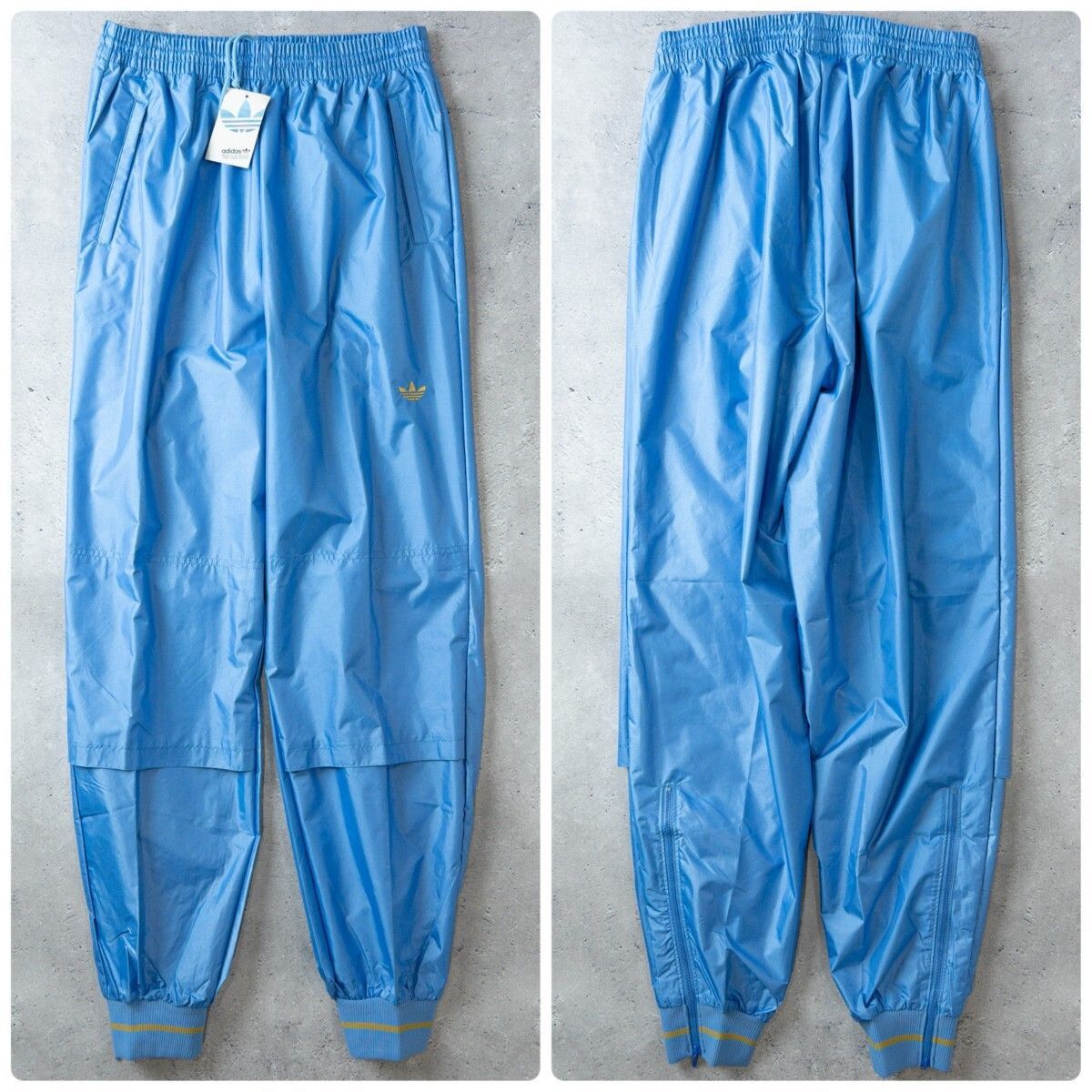 貴重 80s デッドストック adidas アディダス ナイロン ジャージ