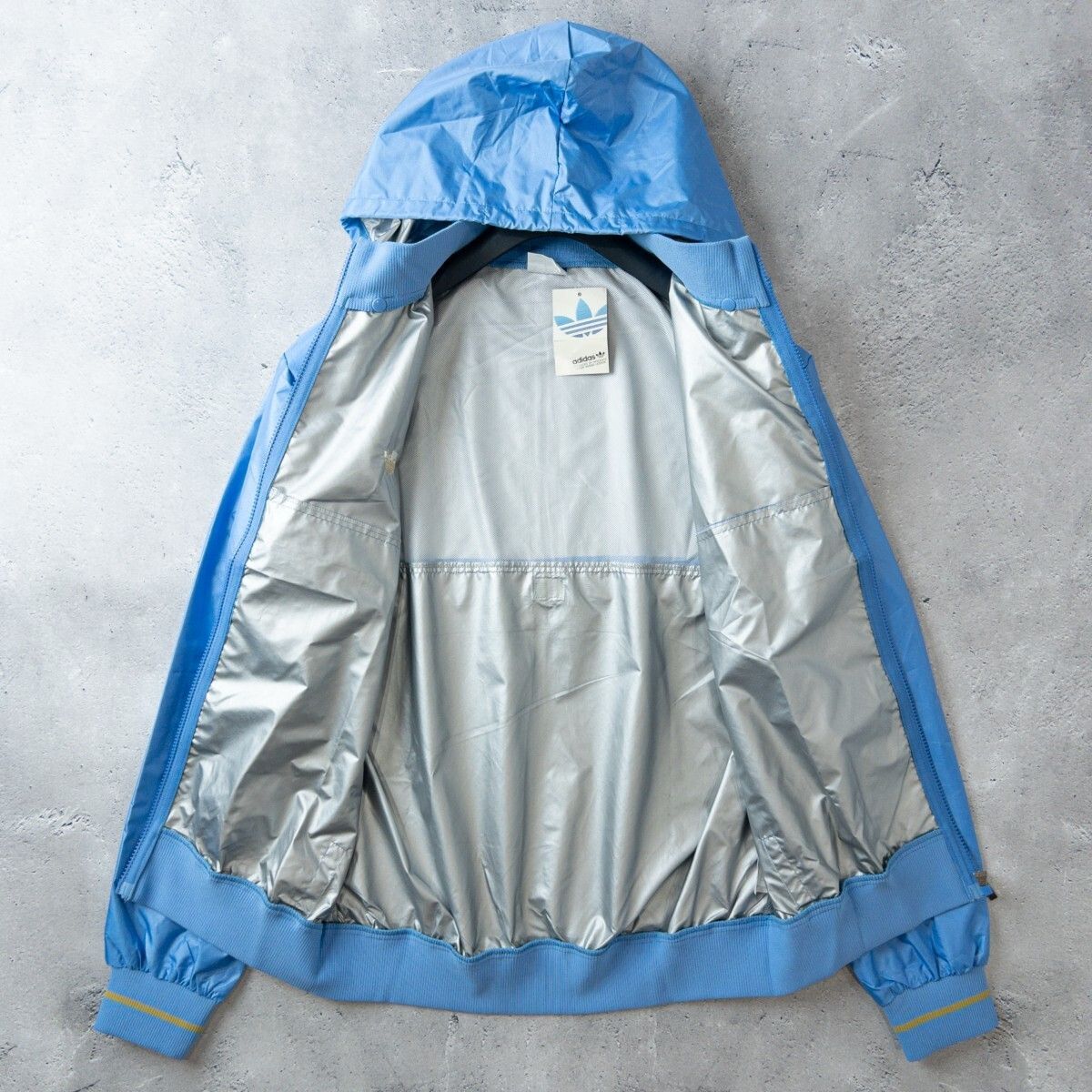 貴重 80s デッドストック adidas アディダス ナイロン ジャージ