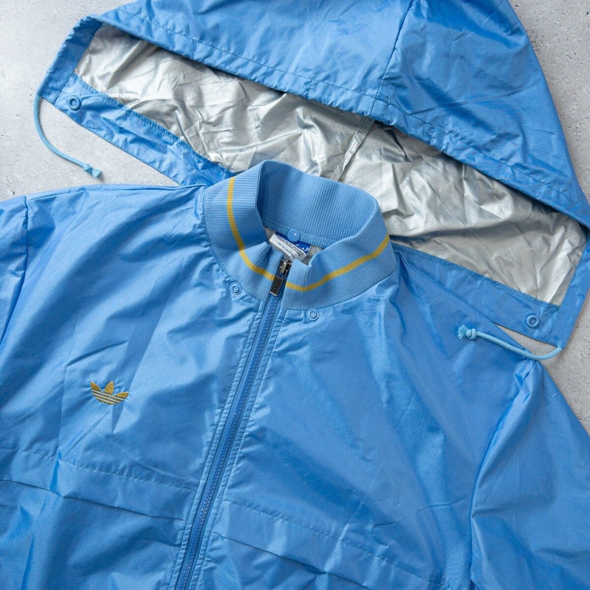 貴重 80s デッドストック adidas アディダス ナイロン ジャージ