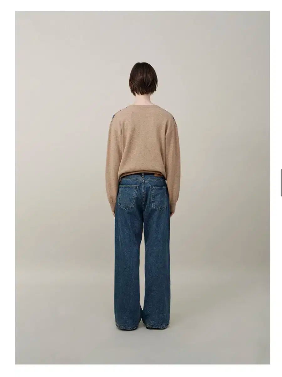  ザ バーネット アーガイル ニット ベージュ S 長袖 ニット セーター