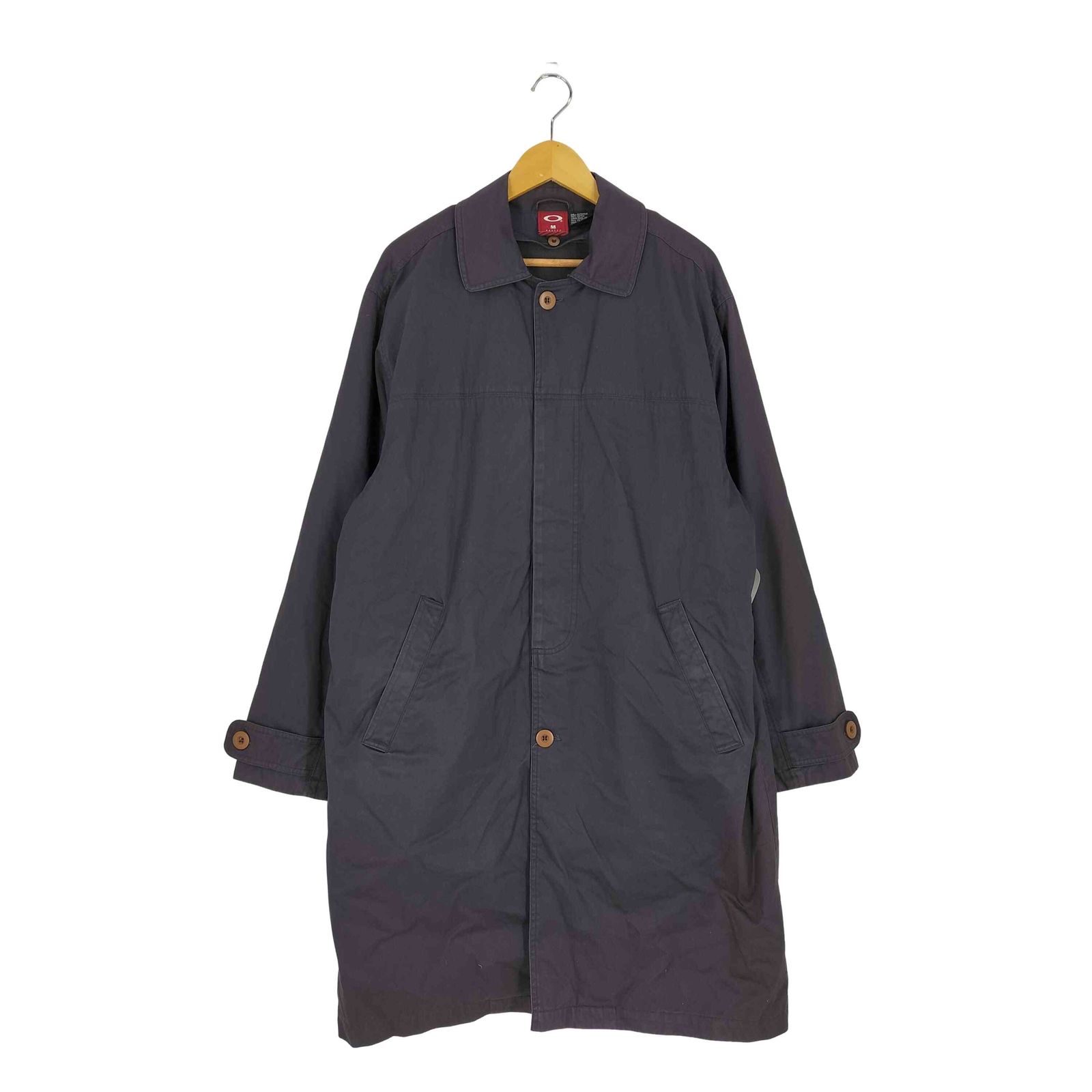 オークリー OAKLEY 90S 赤タグ フリースライナー ステン コート フェード ナス紺 メンズ import M