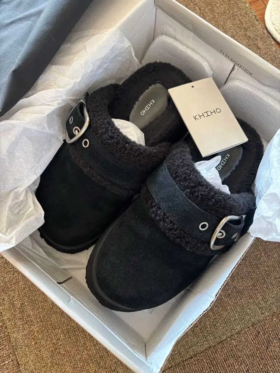 LEE ネスléファー スリッパ ブラック 230