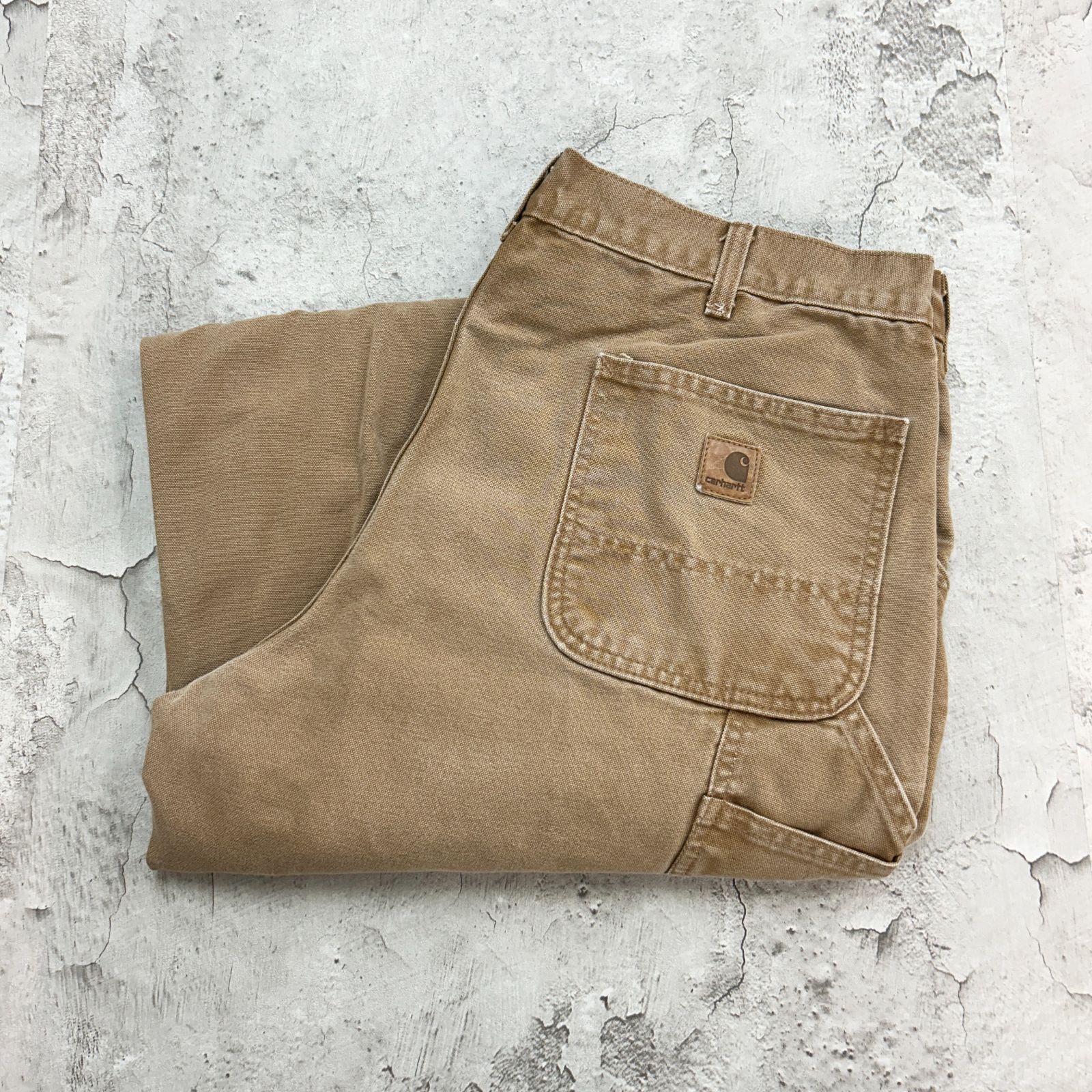 古着 CARHARTT ダック ペインターパンツ ダークブラウン カーハート Carhartt カーハート ダック地ペインターパンツ ダークブラウン 茶