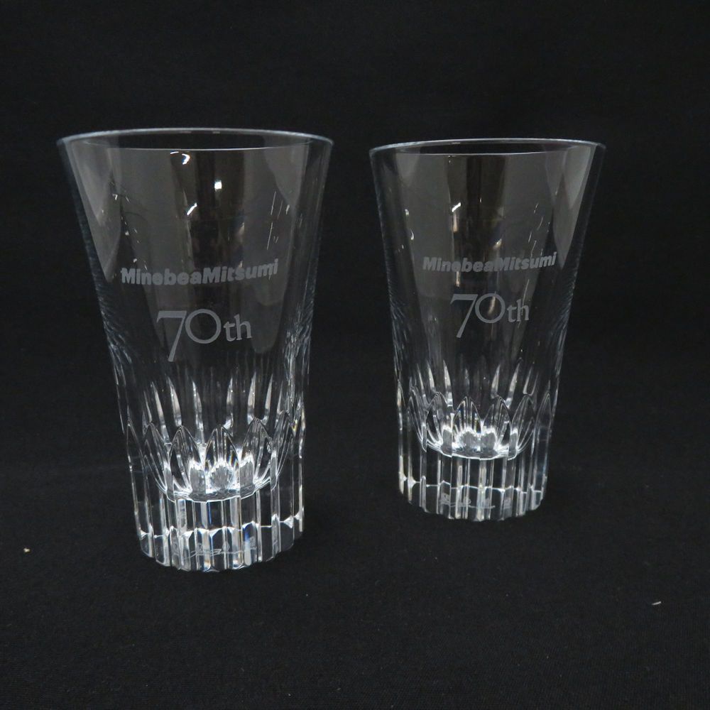 Baccarat バカラ クリスタ グラスジャパン 2点 クリスタル ペア SY13440P1