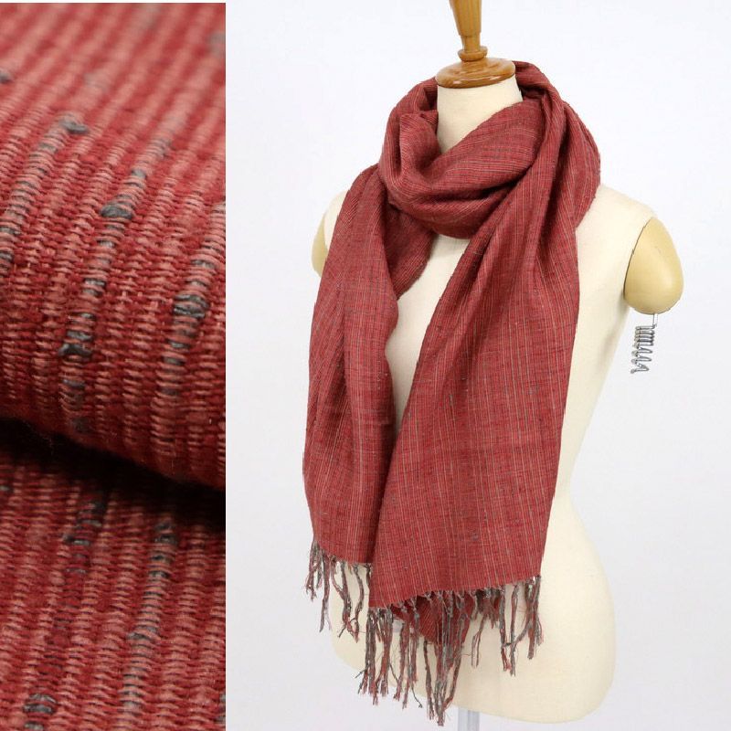  育てるショール 無地 老舗ブランド 奥順謹製 結城紬 ショール ストール 絹100％ 和装 洋装 着物 小紋 訪問着 着付け 羽織 着物コート 着物防寒 春 夏 秋 冬 通年 毛皮 着物ショール 道中着 ポンチョ 和装小物 IT 着物ショール 着物 浴衣