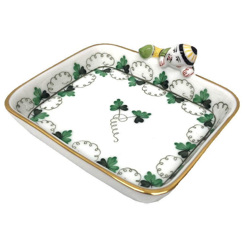 Herend ヘレンド マンダリン トレー ヨジノボリ パセリ 小物入れ 置物 オブジェ おじ aq12211