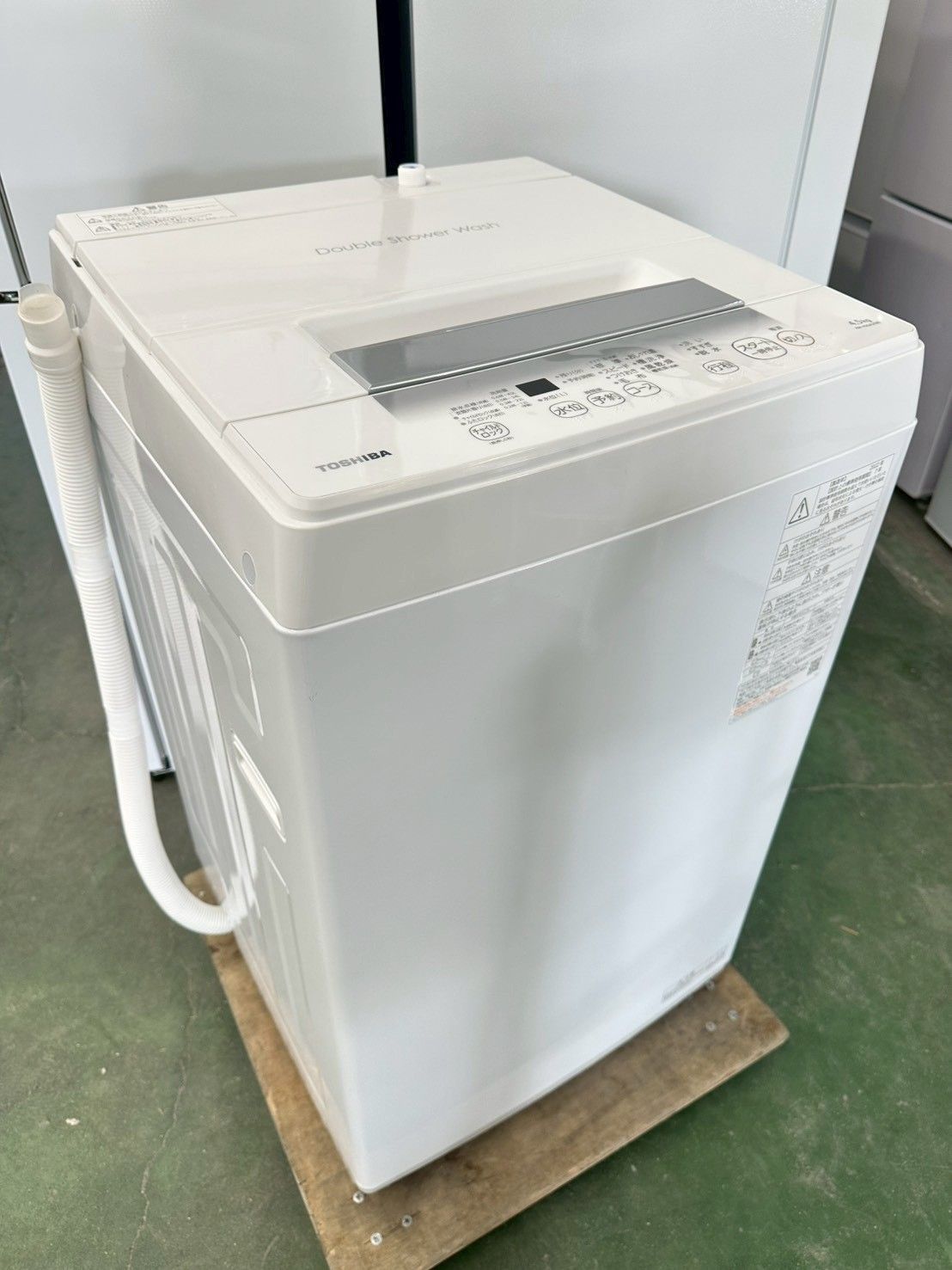 大阪 3か月保障付き 洗濯機 東芝 4 5 kg AW 45 GA 2 W SS 261