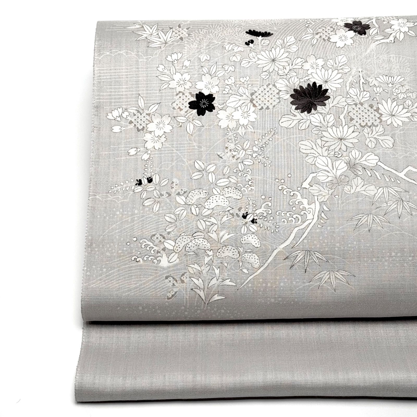 春秋御所解 手描き染め 九寸 名古屋帯 工芸染匠 成謙 0063 - メルカリ