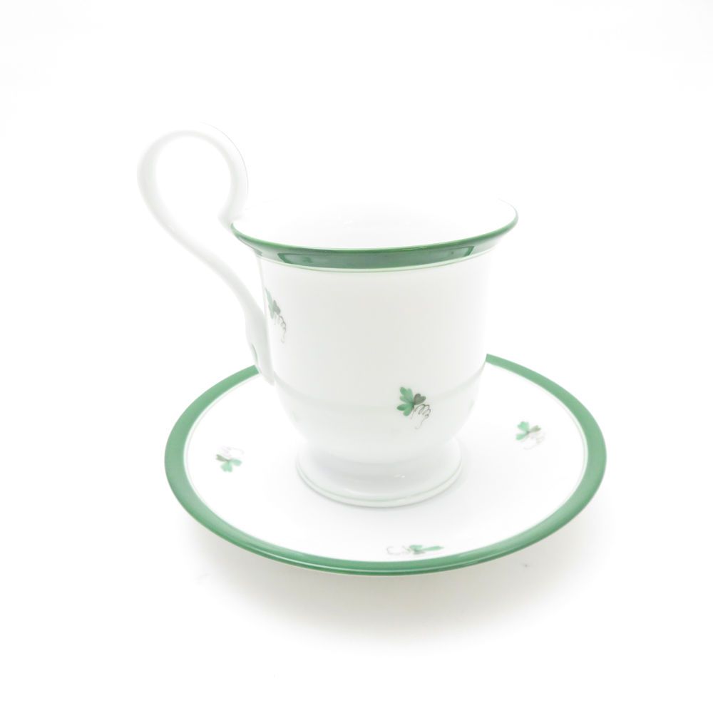 Herend ヘレンド ウィーンのバラ VRH 4911 コーヒーカップ&ソーサー ハイハンドル 薔薇 ばら SU13316D2