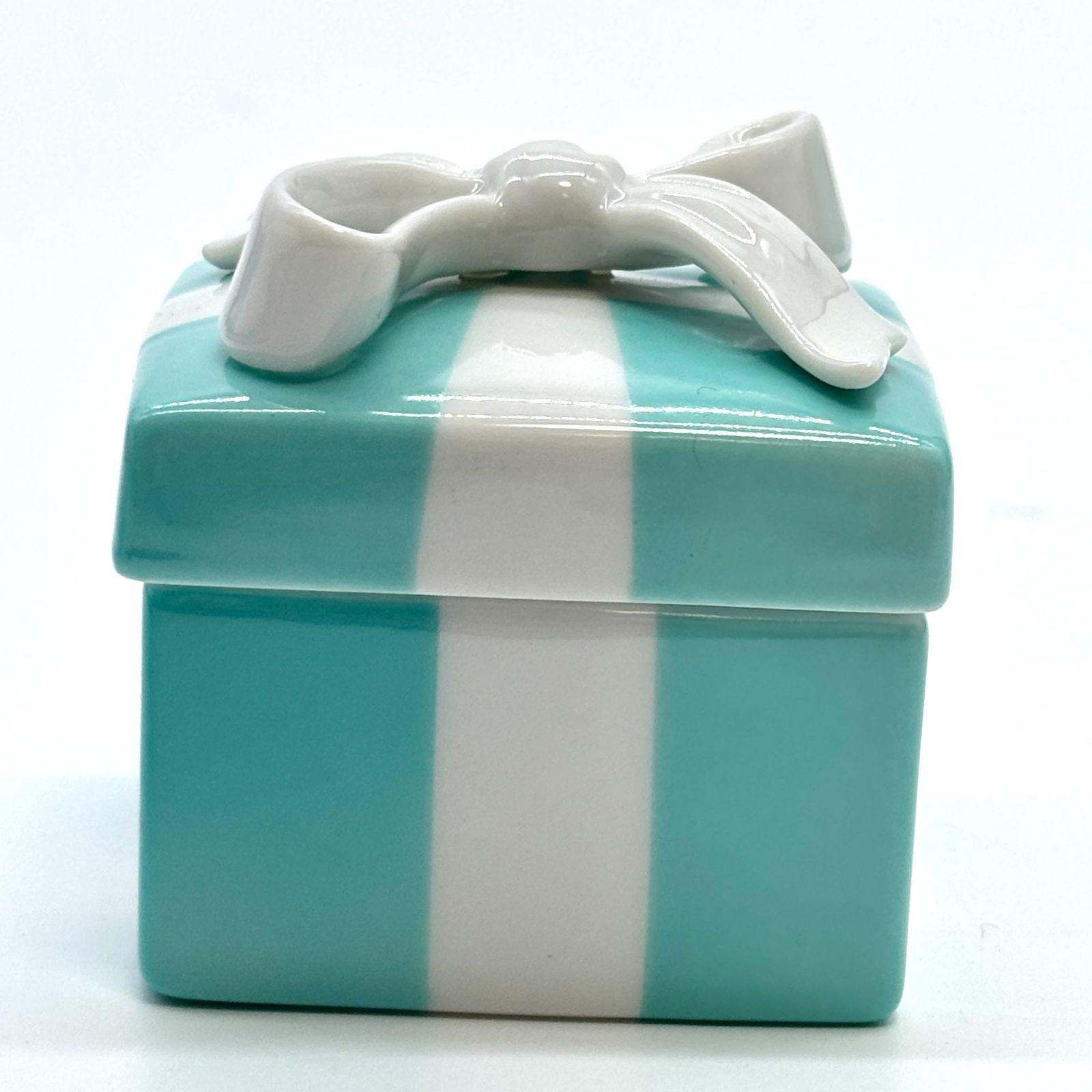 ティファニー Tiffany&Co. ブルーボックス 小物入れ 陶器 美品