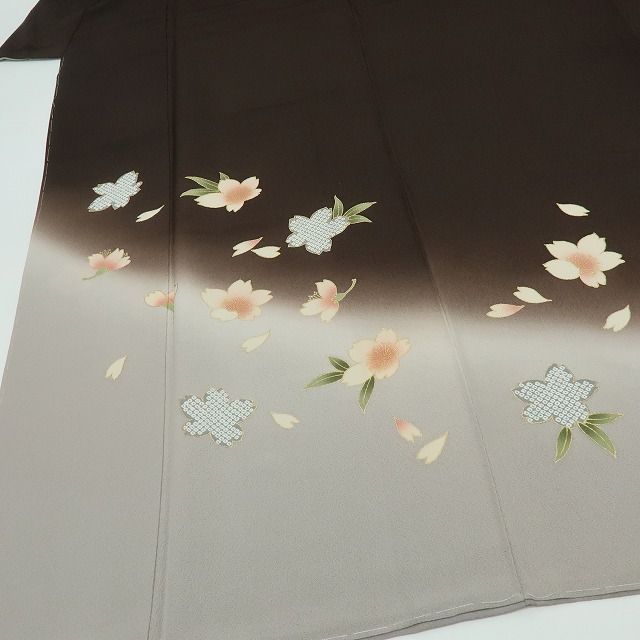 六花 RIKKA 正絹 トールサイズ 訪問着 着物 A 3956