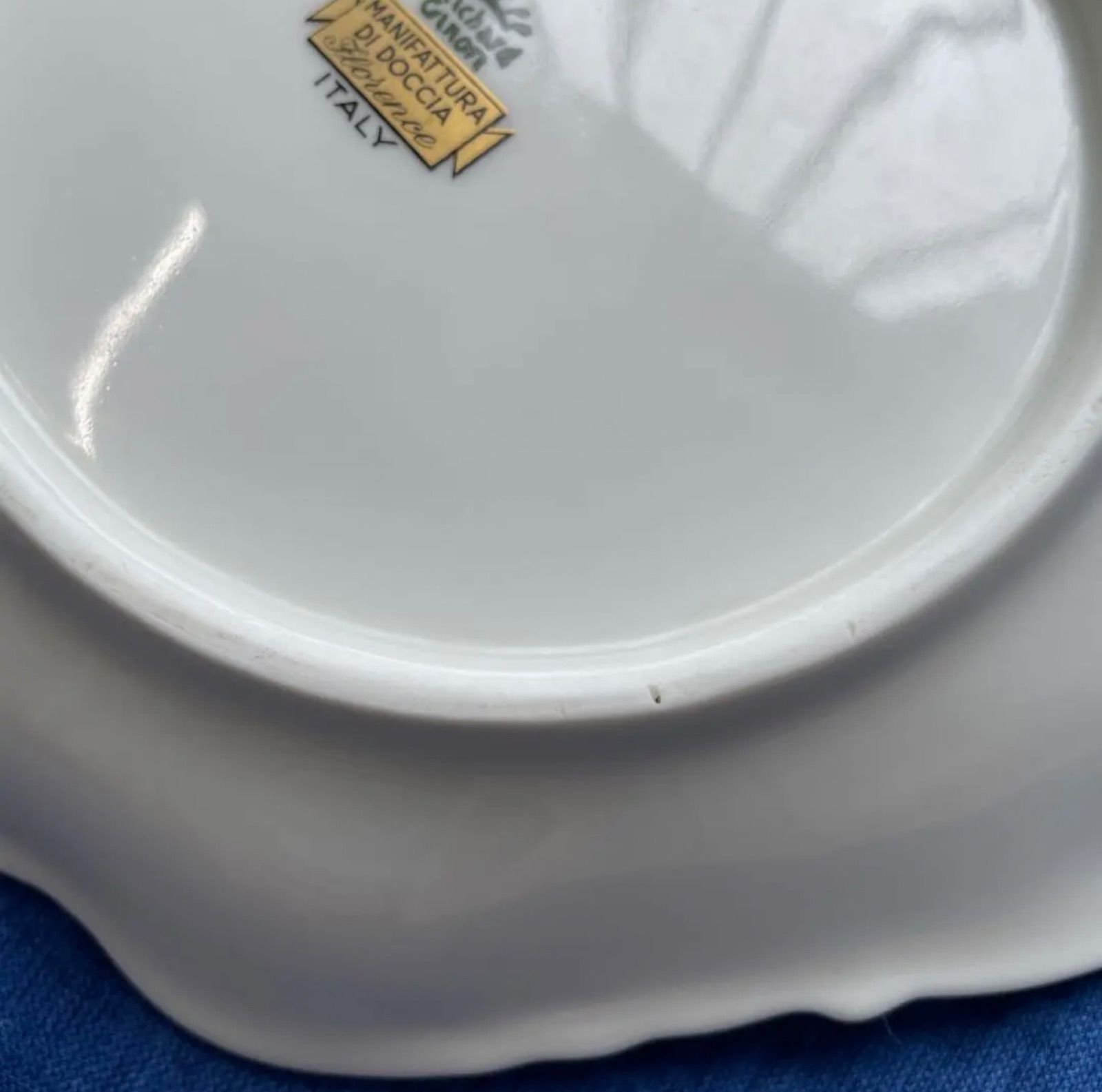 リチャードジノリ ボンジョルノ プルーン シェルディッシュ 盛皿