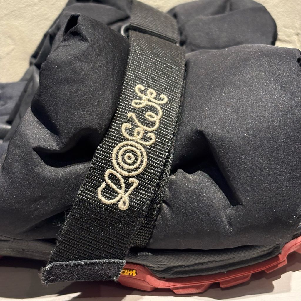 パテッドスライドサンダル ブラック