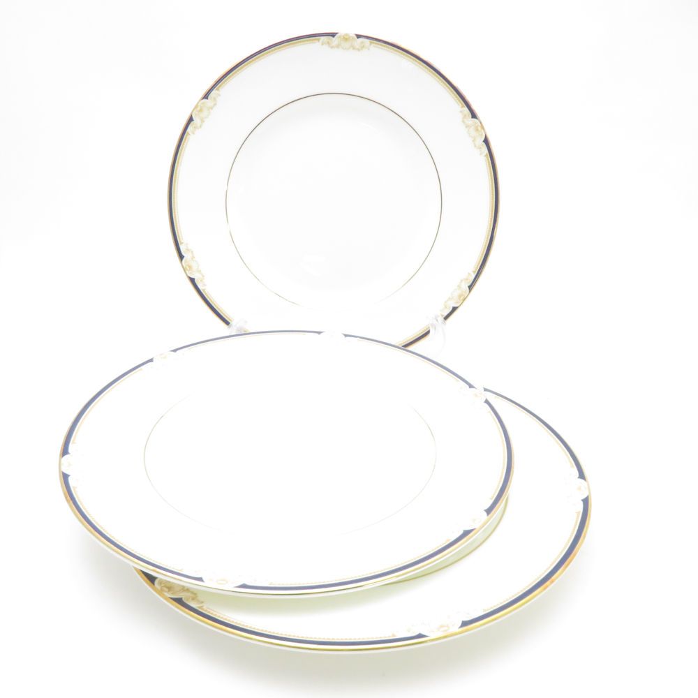 WEDGWOOD ウェッジウッド キャベンディッシュ ティーカップ＆ソーサー 中皿 6点 セット 20cmプレート リー SC9441B1