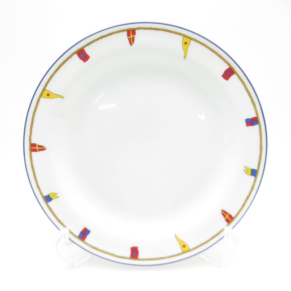 【美品】リチャードジノリ　クリッパー 21cm プレート 中皿　6枚セット リチャードジノリ クリッパー21cm皿6枚セット