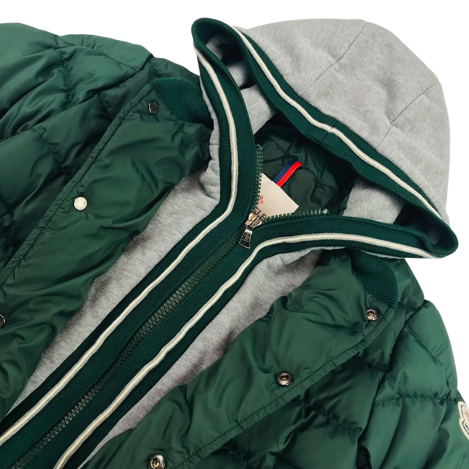 極美品☆MONCLER・モンクレール AUBERIE ボーイズ ブランドアイコン 