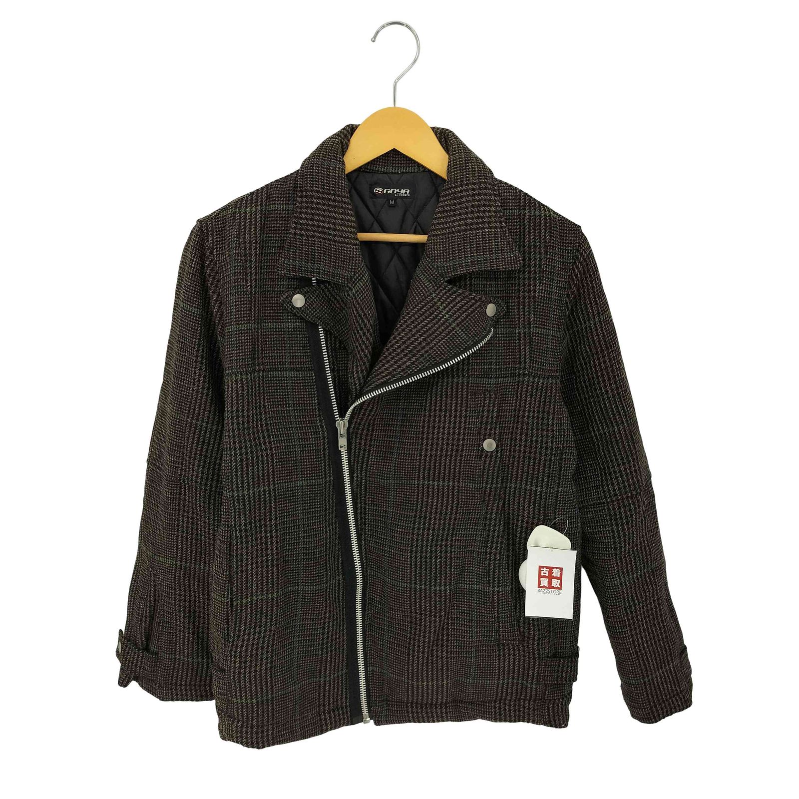 ジュンメン JUN MEN 90s GOYA ハウンドトゥースチェック柄 ダブル 