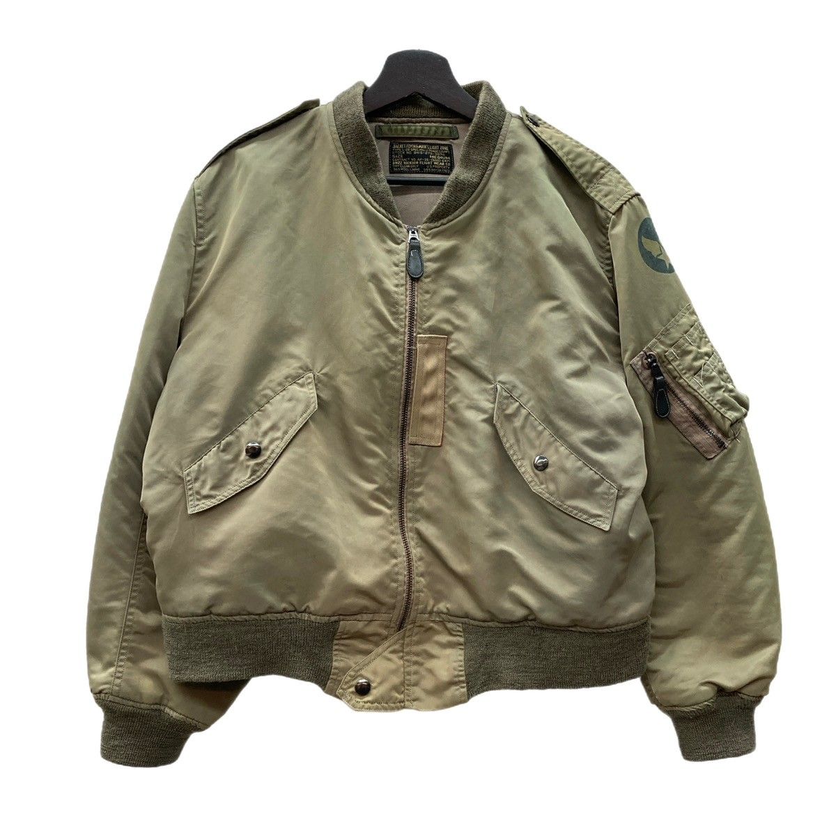 USA製 ALPHA 50s 初期型 復刻 MA-1 flight jacket Alpha Industries MA