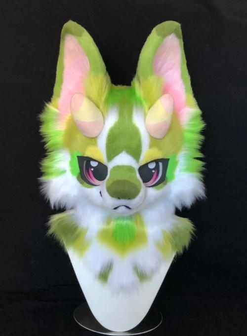 着ぐるみヘッド ドラゴン NO 426 緑 グリーン 全頭ヘッド ケモノ ファースーツ ぬいぐるみ コスプレ コスチューム kigurumi