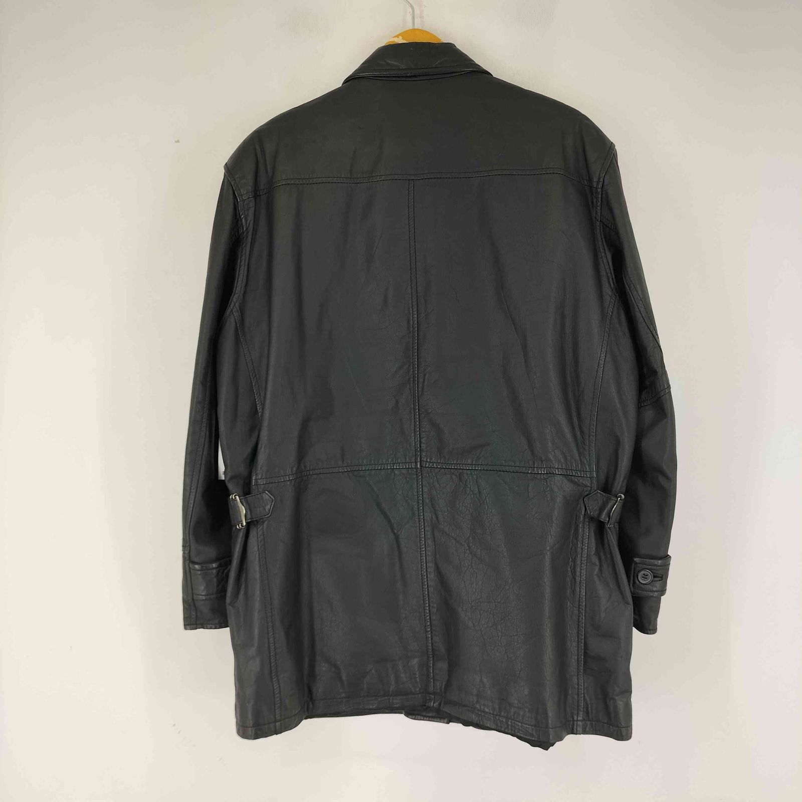 ユーズドフルギ 古着 UNKNOWN DESTINATION カウレザーコート メンズ 表記無