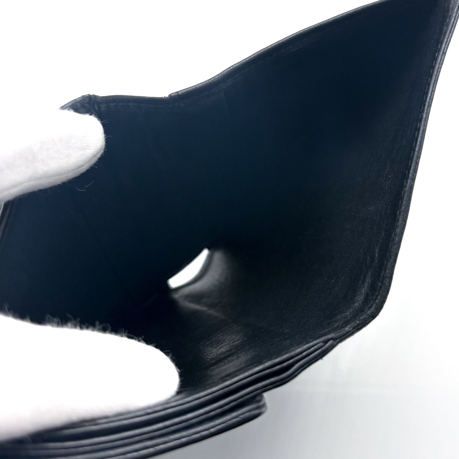 極美品✨】シャネル 財布 ココボタン Wホック 三つ折 - メルカリ