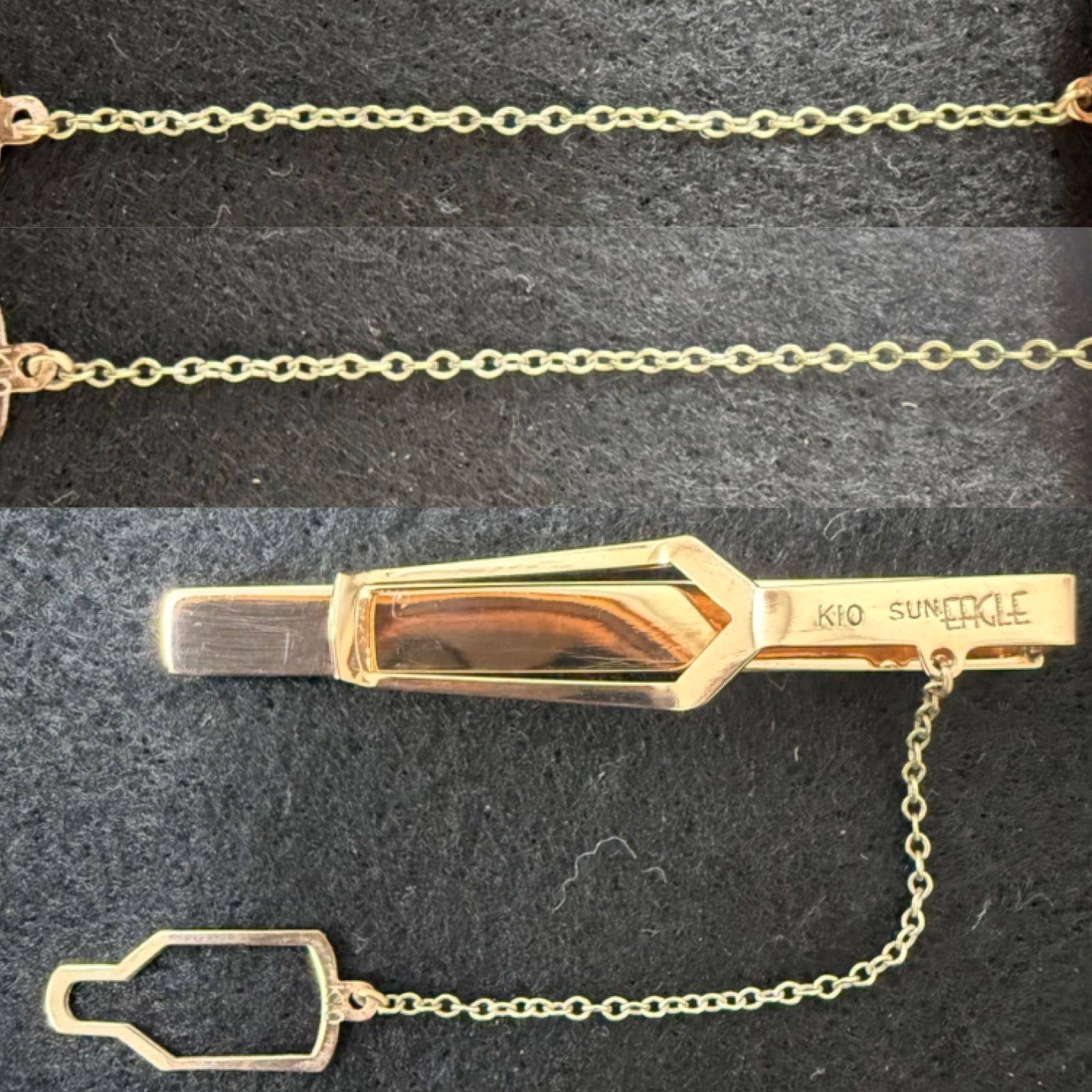 K 10 ピン タイタックピン ネクタイピン 3 54 g 251009 1