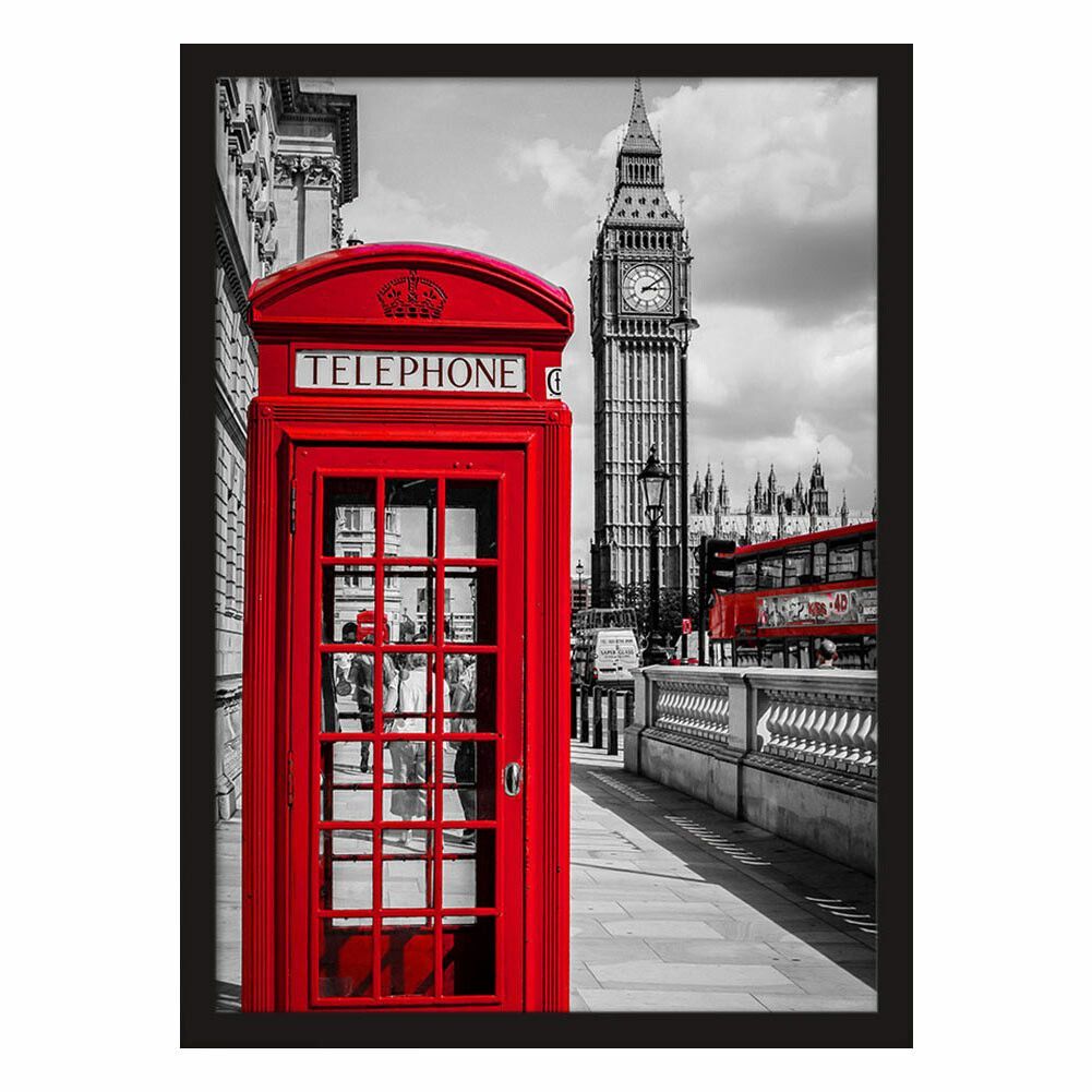 クリスタルアート ロンドンの赤い電話ボックス アート クリスタルアート ロンドンの赤い電話ボックス アート クリスタルアート