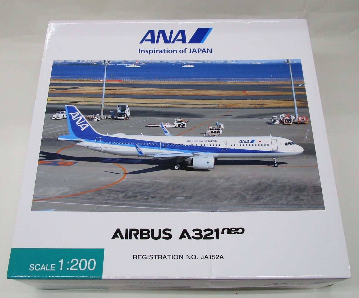 全日空商事 1/200 A321neo ANA JA152A [NH20190]【ジャンク】zvt092207m