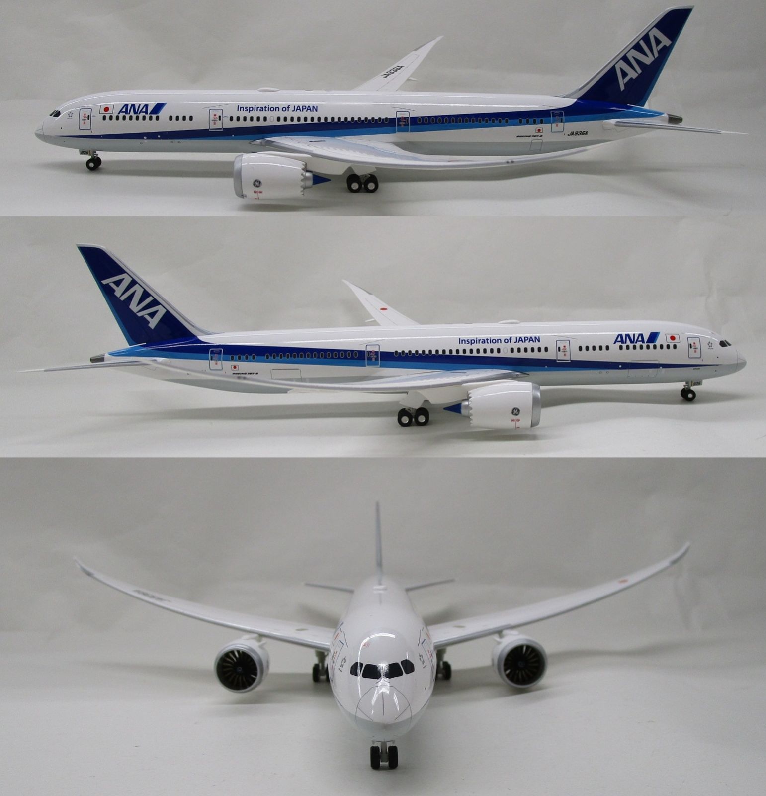 全日空商事 1/200 B787-9 ANA JA936A [NH20228]【D】zvt092206m - メルカリ