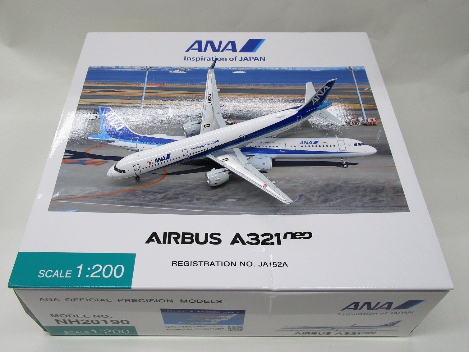 全日空商事 1/200 A321neo ANA JA152A [NH20190]【ジャンク】zvt092207m