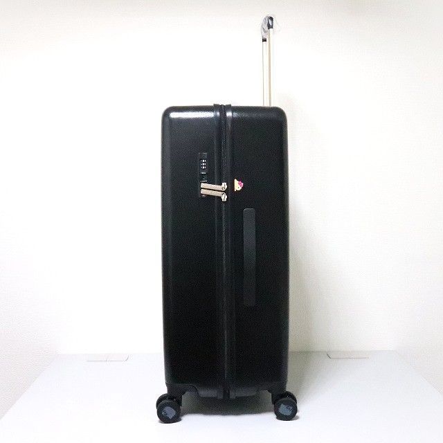 ハローキティ 日焼けキティ 大型 キャリーケース Lサイズ TSAロック かわいい スーツケース 大容量 83L HPL2333-68 SA24.日焼けハローキティ ブラック 黒 アウトレット O-255
