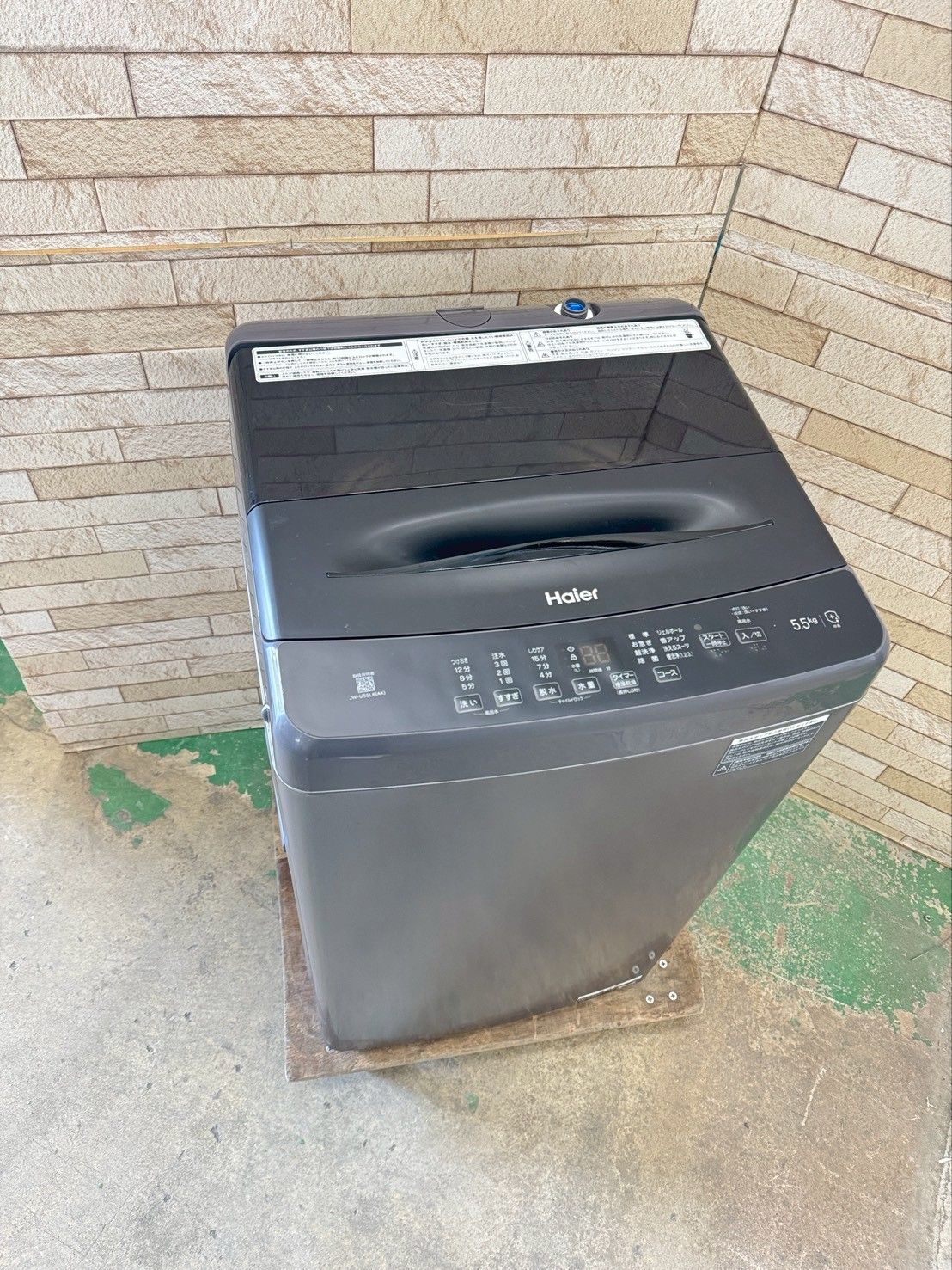 大阪 3か月保障付き 洗濯機 ハイアール 5 kg JW U 55 LK SS 266