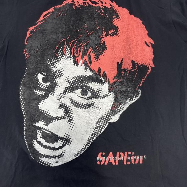 中古】SAPEur×浜田雅功 コラボT サイズXL ブラック サプール[19
