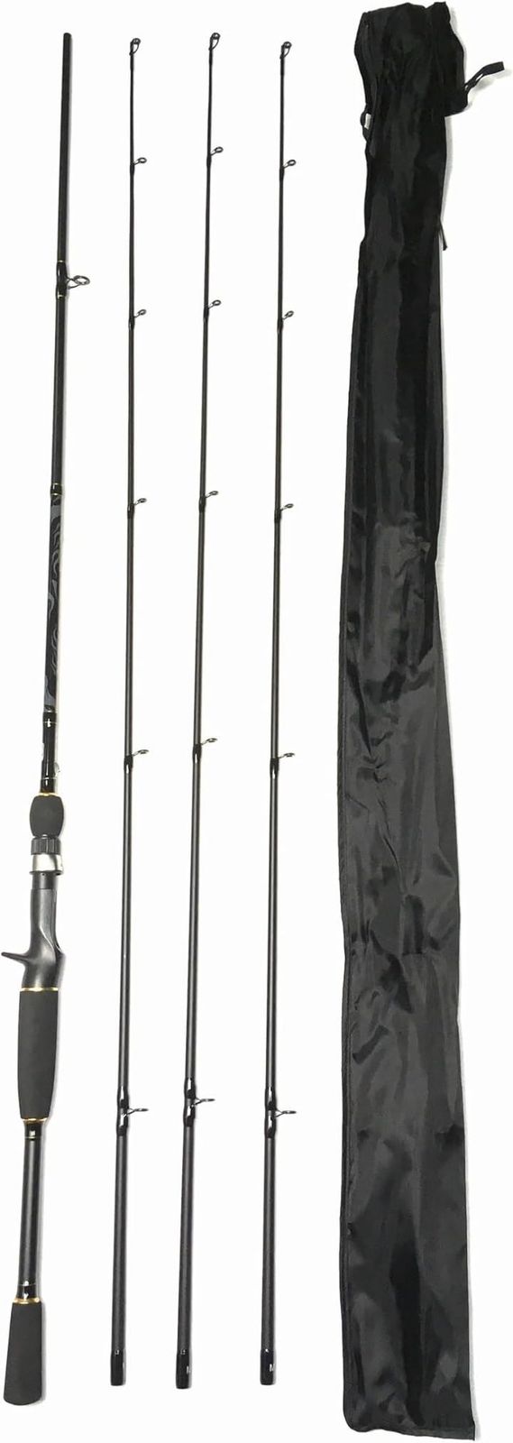 store 3種類 ML MHが使える EVA 7ft ベイトロッド 2ピース 7フィート バスロッド シーバスロッド ベイトフィネスロッド ロックフィッシュロッド マゴチ チヌ ブラック EVA 7ftベイトロッド2ピース ML M