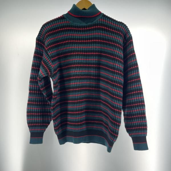 【中古】Christian Dior マルチカラーボーダーニット サイズM クリスチャン ディオール[19][240019513129] 中古】Christian Dior マルチカラーボーダーニット サイズM