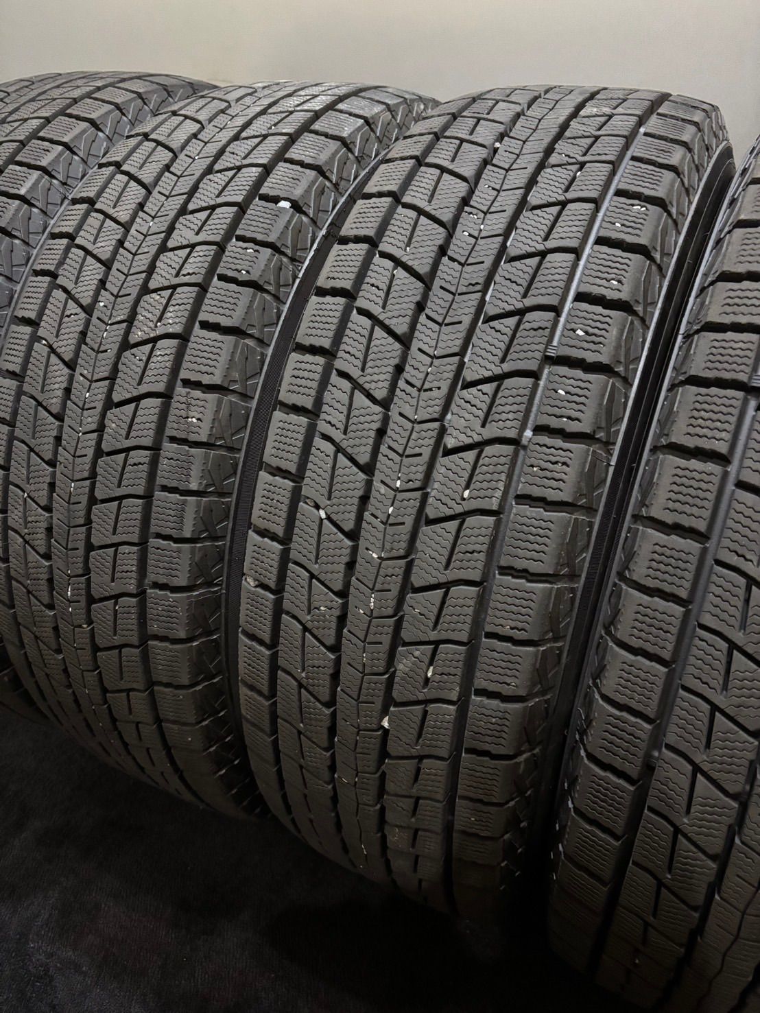 225 65 R 17 DUNLOP WINTER MAXX SJ 8 21年製 スタッドレス 4本 ウィンターマックス ハリアー RAV 4 エクストレイル CX 5 南7 K 719