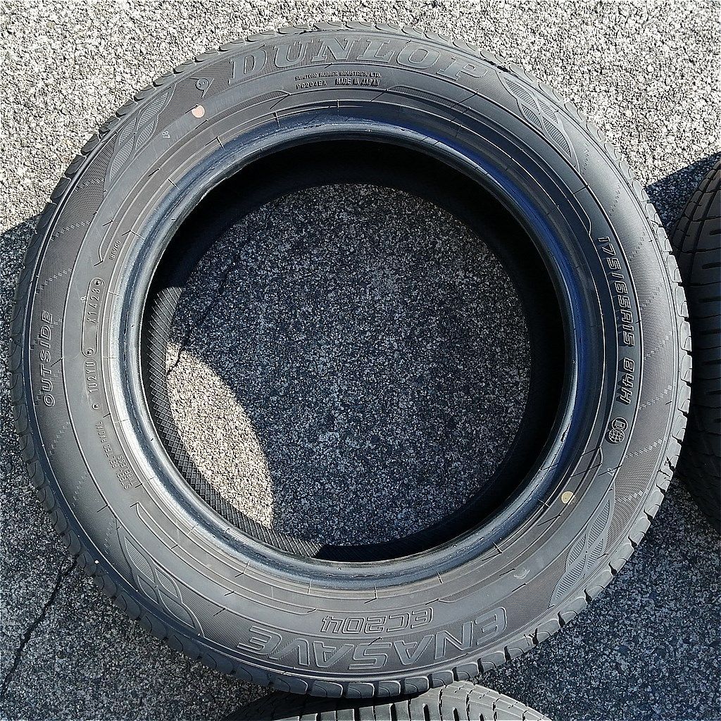 夏タイヤ4本セット DUNLOP